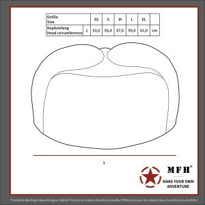 Fellmütze – Schwarz mit grauem Echtfell