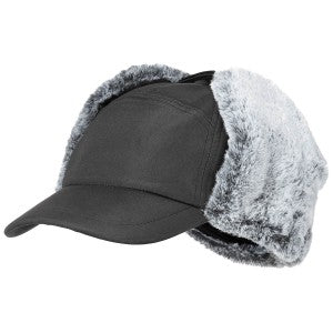 Winter Cap "Trapper" – Schwarz
