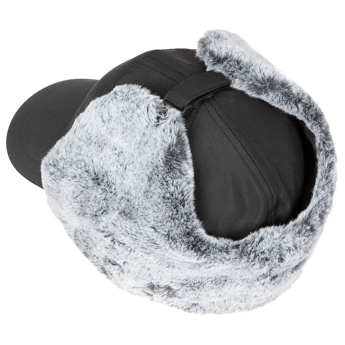 Winter Cap "Trapper" – Schwarz