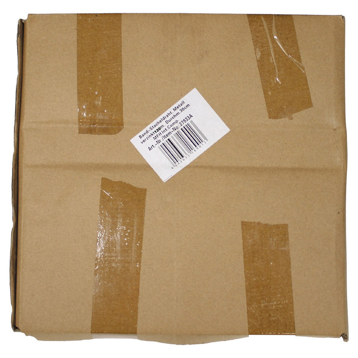 Band-Stacheldraht, Metall verzinkt, 120 m, Durchm. 30 cm