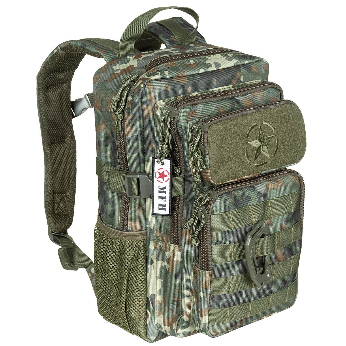 US Rucksack, Assault, "Youngster", flecktarn