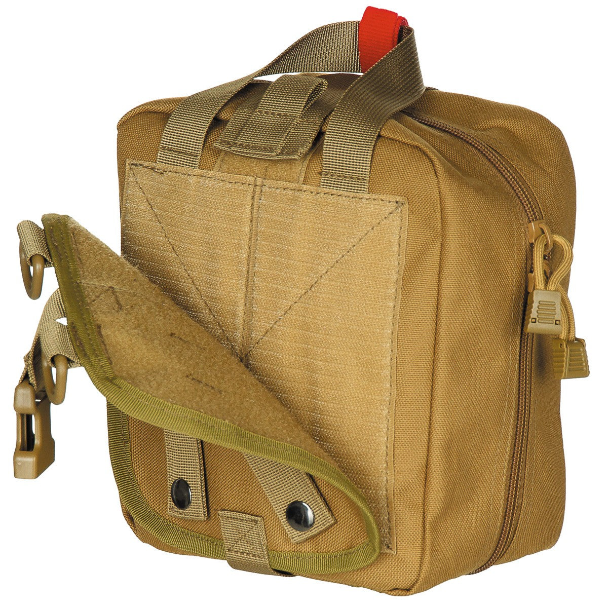 Tasche, Erste-Hilfe, groß, "MOLLE IFAK", coyote tan