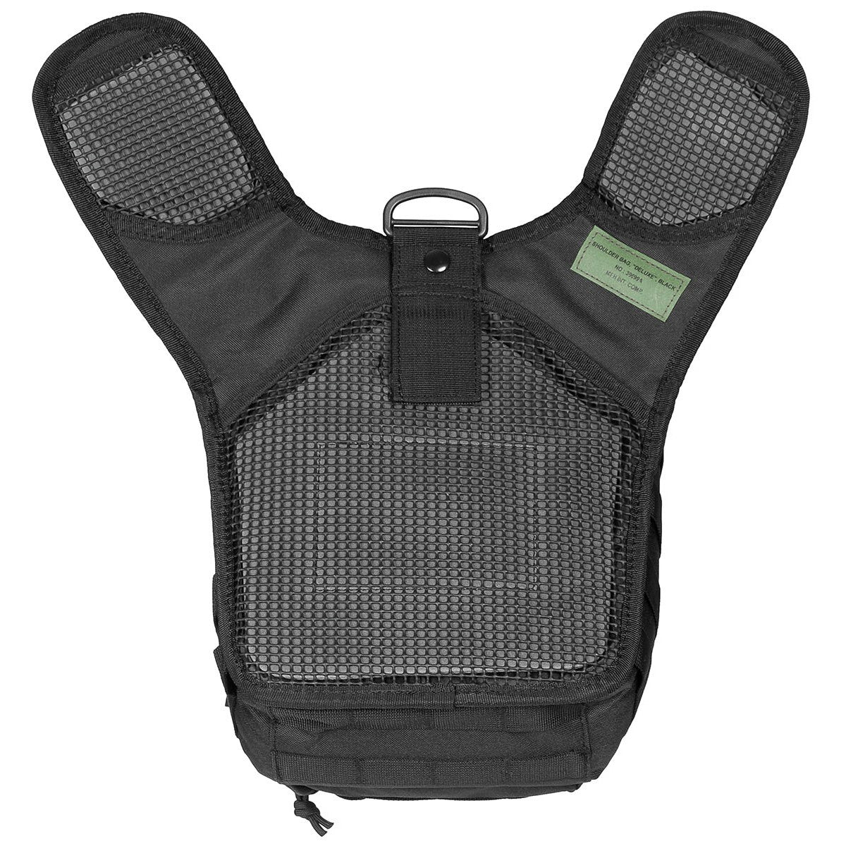 Schulter-Umhängetasche, "Deluxe", schwarz