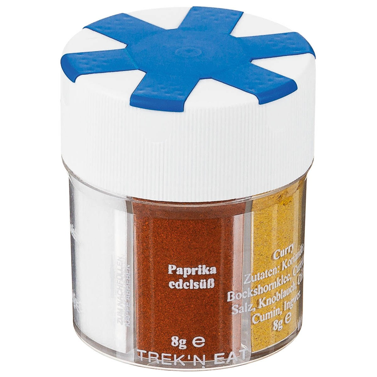 Trek'n Eat – Gewürzstreuer (6-fach gefüllt, 70 g, 7% MwSt.)