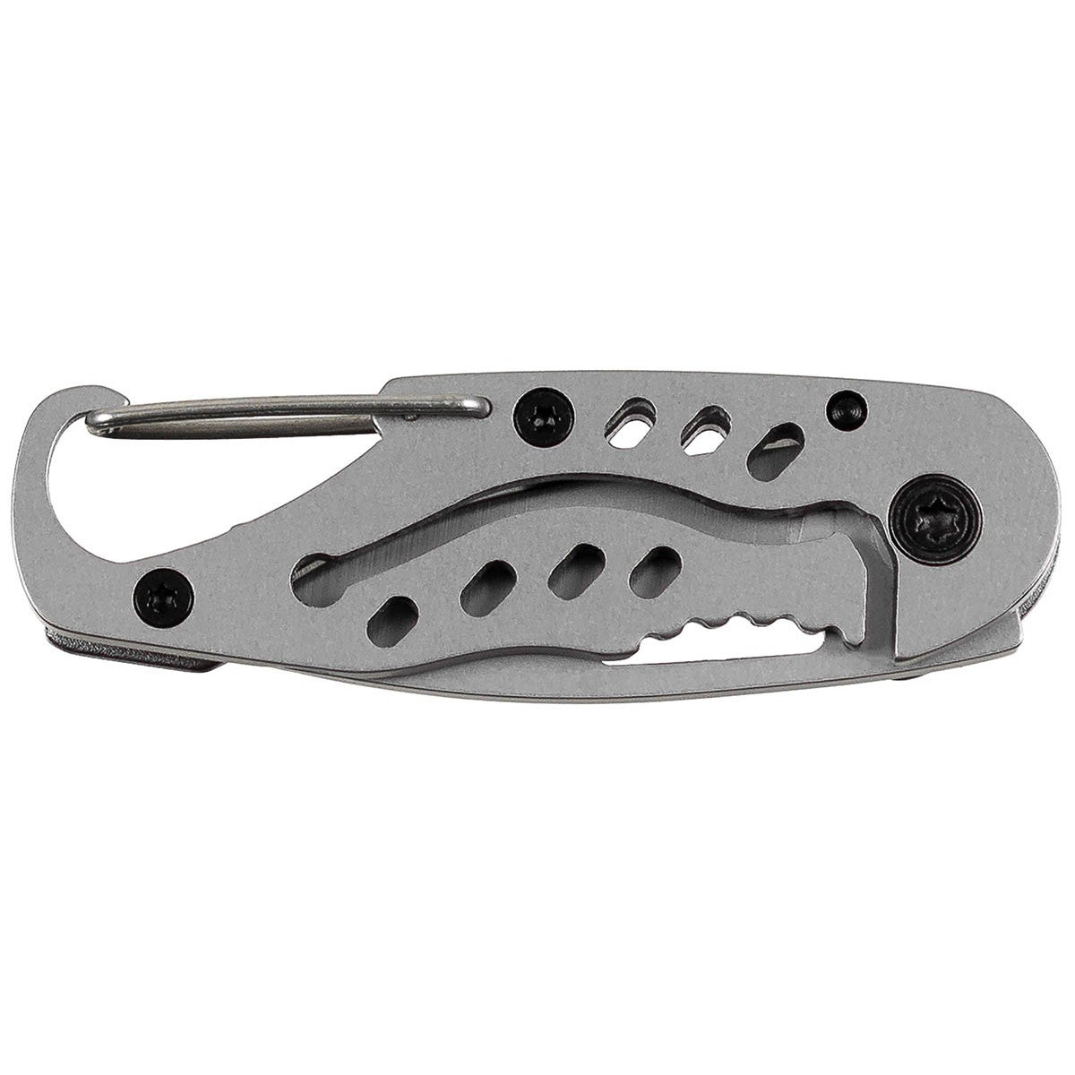 Klappmesser, "Piccolo", Einhand, gelochter Metallgriff