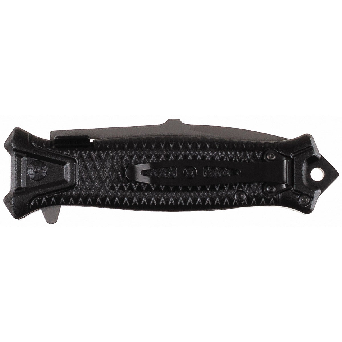 Klappmesser, "Snake", Einhand, schwarz, Metallgriff