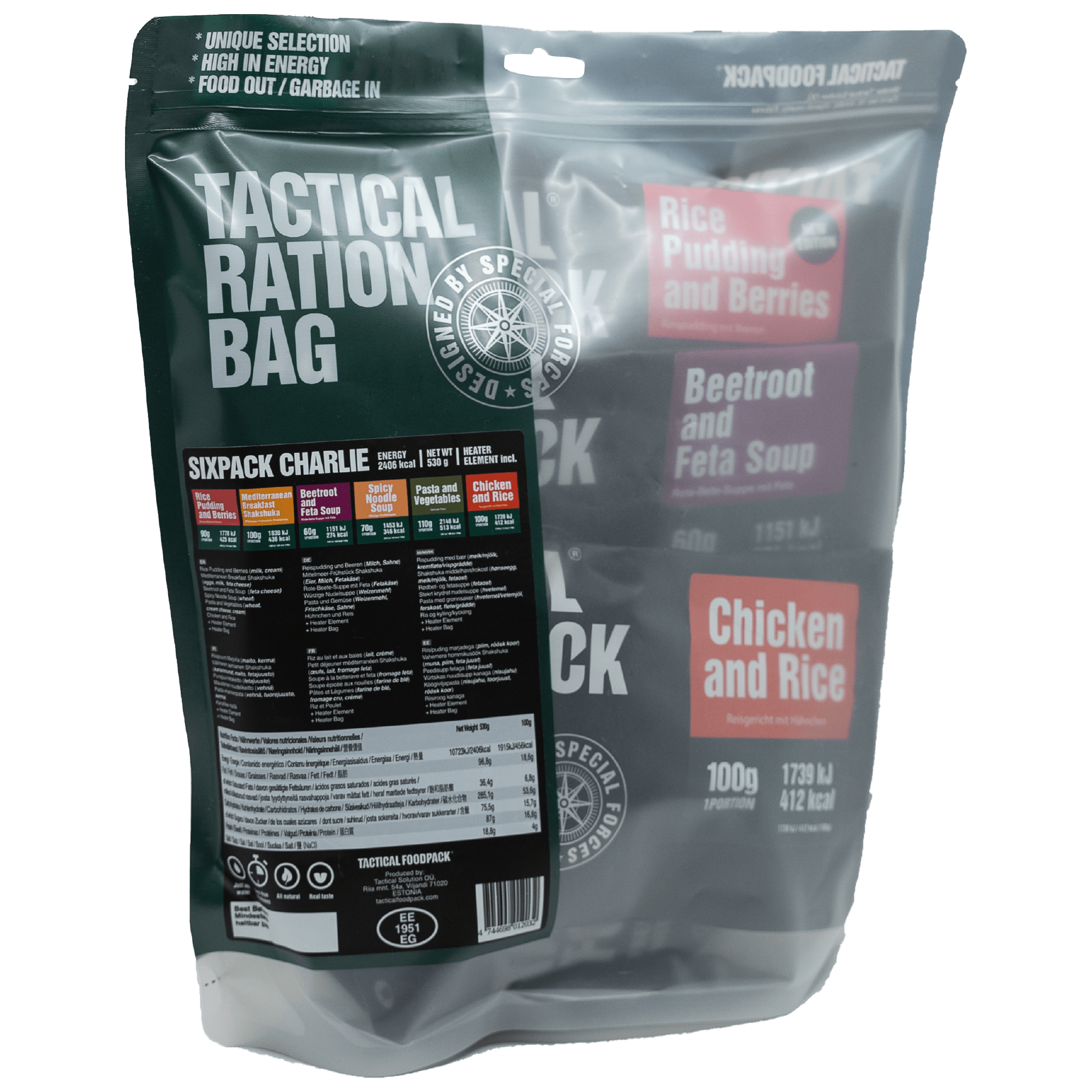 Tactical Foodpack Sixpack Charlie