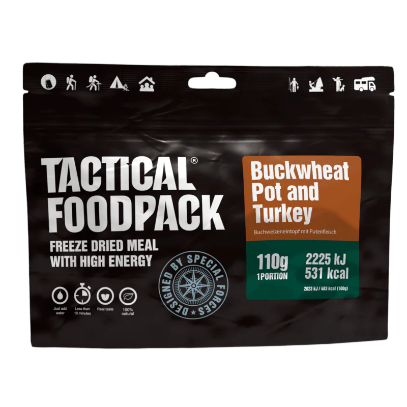 Tactical Foodpack Buchweizeneintopf mit Putenfleisch