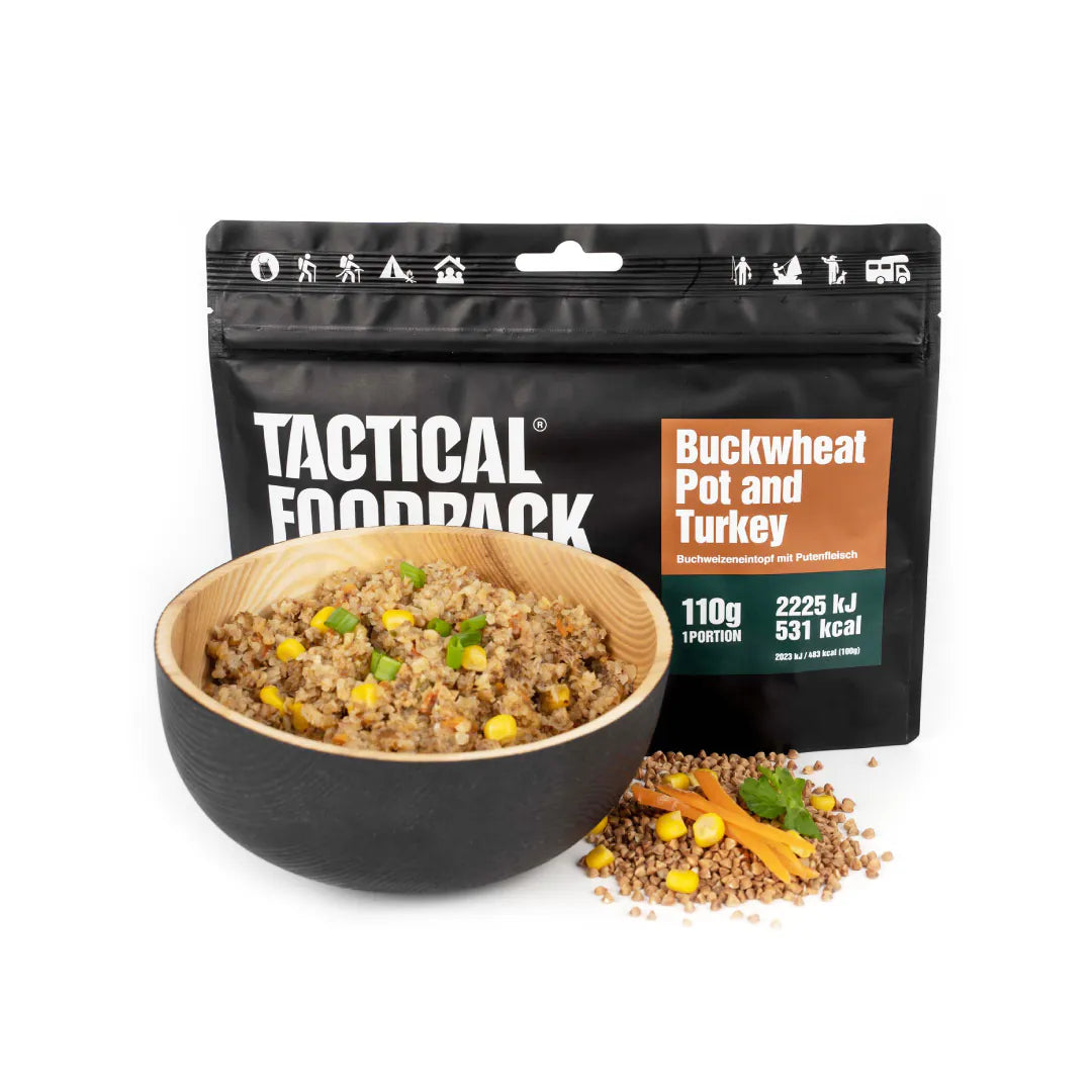 Tactical Foodpack Buchweizeneintopf mit Putenfleisch