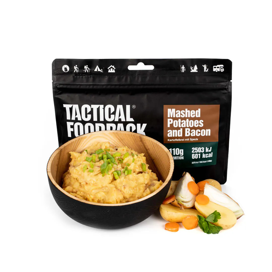 Tactical Foodpack Kartoffelbrei mit Speck - Mashed Potatoes and Bacon