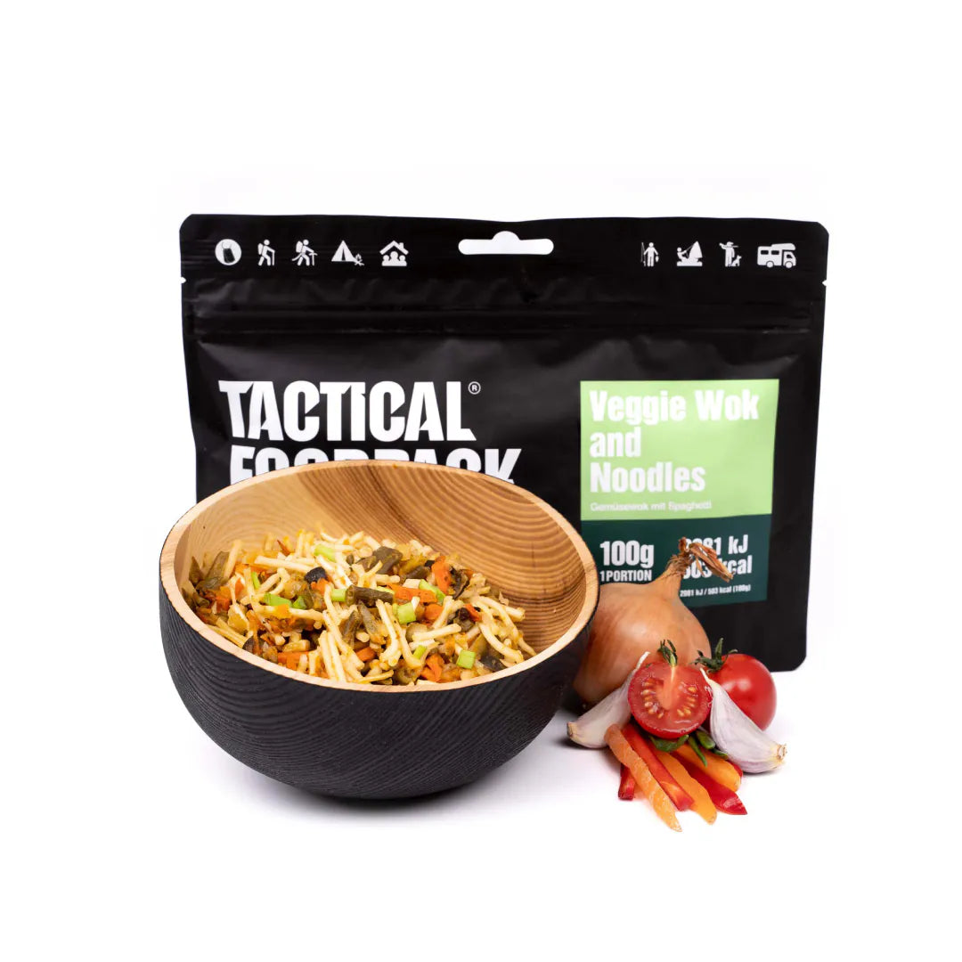 Tactical Foodpack Gemüsewok mit Spaghetti