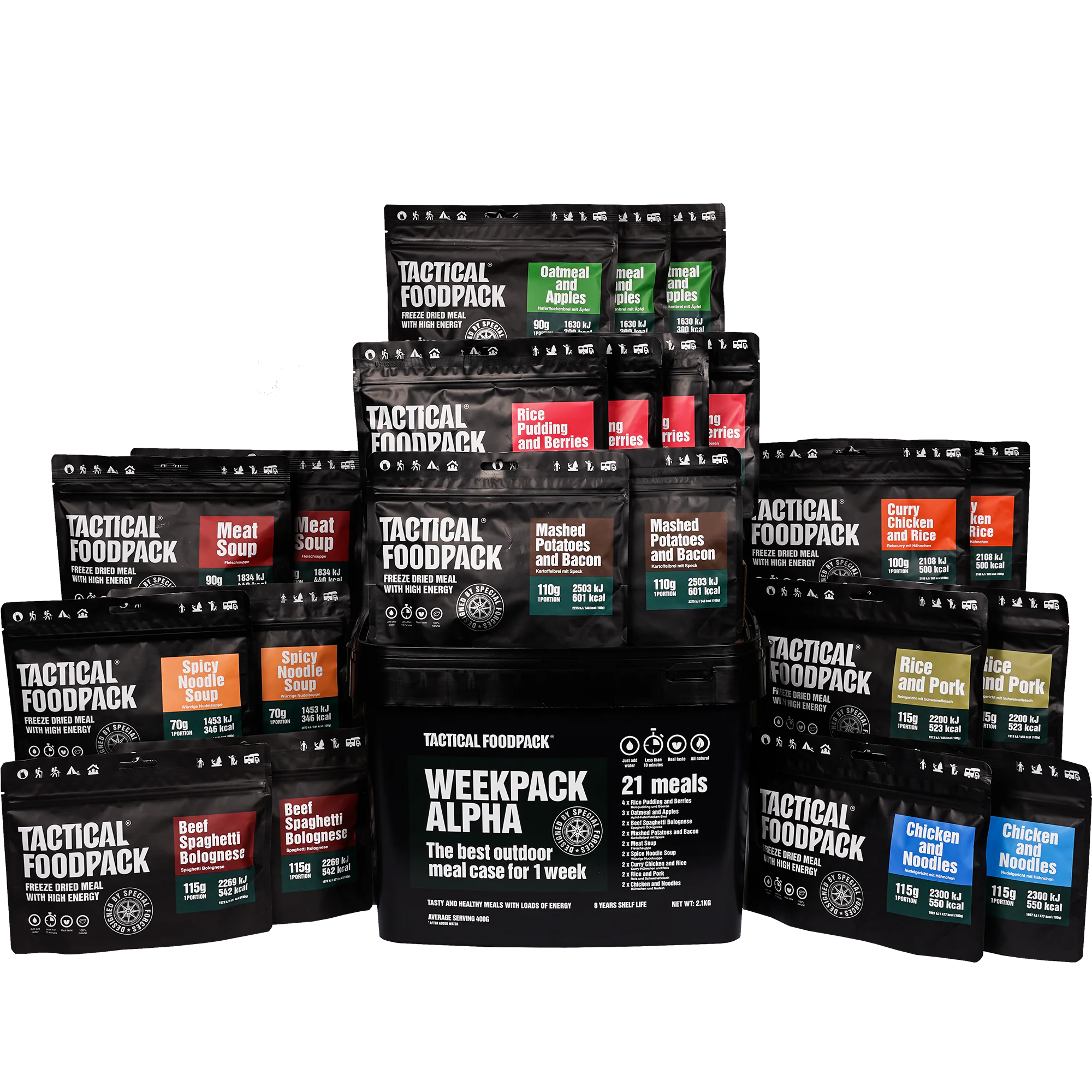 Tactical Foodpack Weekpack Alpha