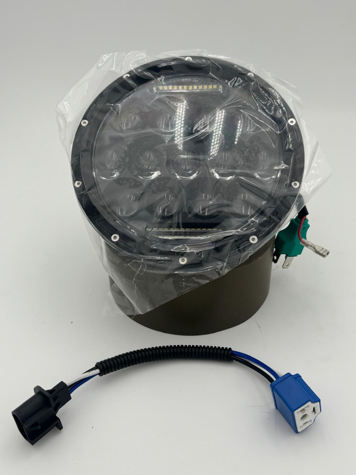 Humvee LED Scheinwerfer 7" mit Adapterkabel