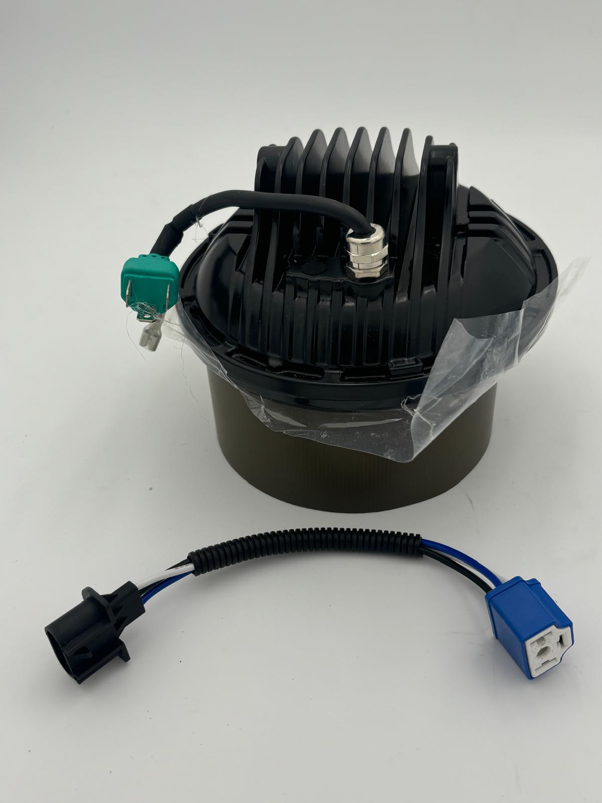 Humvee LED Scheinwerfer 7" mit Adapterkabel