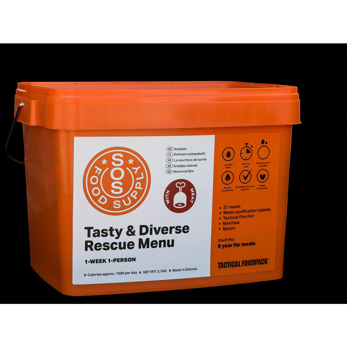 Tactical SOS Weekpack mit Fleisch